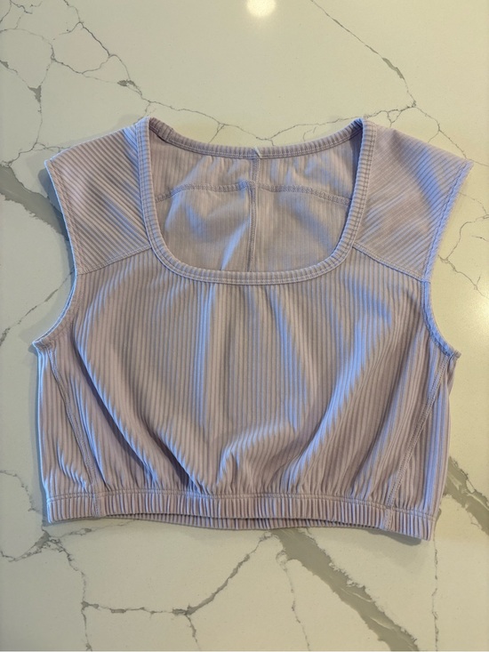 lululemon athletica Tops - Lululemon LA Cap Sleeve Crop Tee ~ 4 ~ Lavender Dew